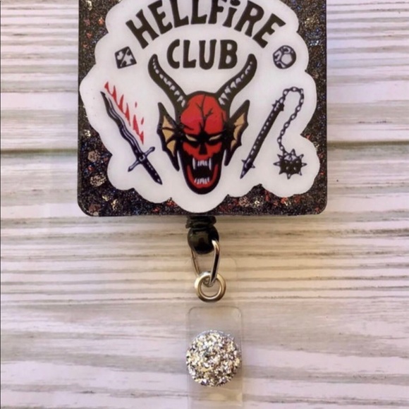 Hellfire Club Stranger Things Badge Reel - Picture 2 of 4